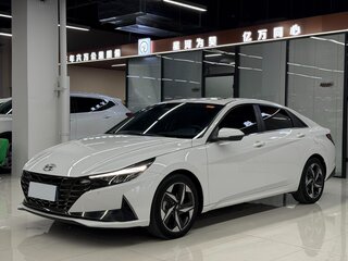 2022 Hyundai Elantra VII (CN7), белый, 1400000 рублей, вид 1