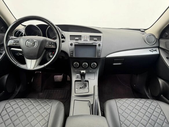 2013 Mazda 3 II (BL) Рестайлинг, белый, 829000 рублей - вид 8