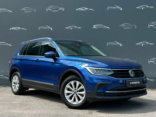 2020 Volkswagen Tiguan II Рестайлинг, синий, 2290700 рублей, вид 3