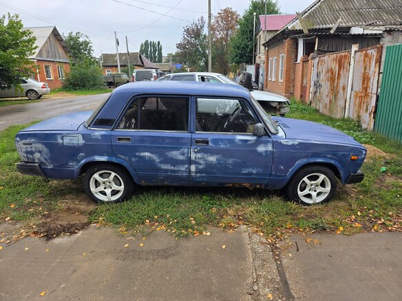 2005 Lada (ВАЗ) 2107, синий, 69000 рублей - вид 2