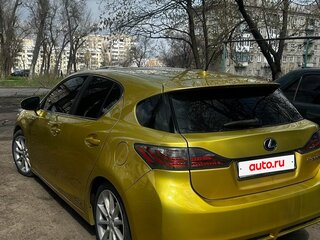 2011 Lexus CT 200h I, золотистый, 1350000 рублей, вид 4