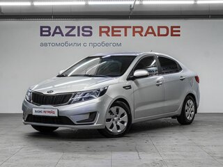 2014 Kia Rio III, серебристый, 670000 рублей, вид 1