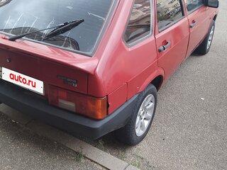 1993 Lada (ВАЗ) 2109, красный, 89000 рублей, вид 3