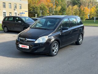 2008 Opel Zafira B Рестайлинг, чёрный, 395000 рублей, вид 1
