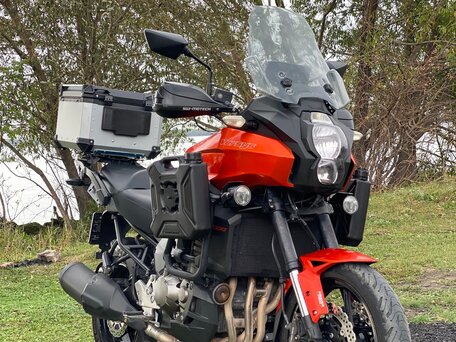 2013 Kawasaki Versys 1000, оранжевый, 850000 рублей, вид 1