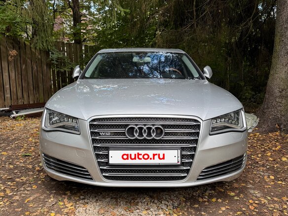 2011 Audi A8 Long III (D4), серебристый, 1850000 рублей