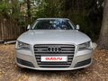 2011 Audi A8 Long III (D4), серебристый, 1850000 рублей