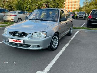 2006 Hyundai Accent ТагАЗ II, серебристый, 295000 рублей, вид 1