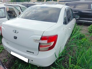 2013 Lada (ВАЗ) Granta I, белый, 294000 рублей, вид 3