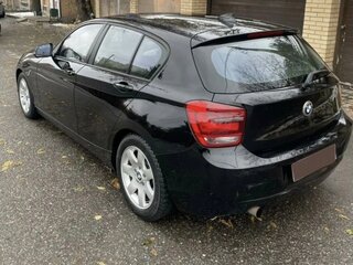 2011 BMW 1 серии 116i II (F20/F21), чёрный, 1200000 рублей, вид 1