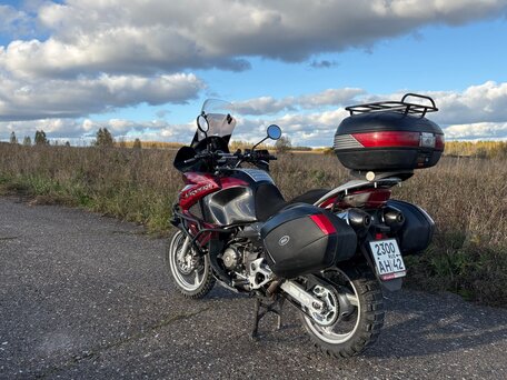 2007 Honda XL1000V Varadero, пурпурный, 550000 рублей, вид 3