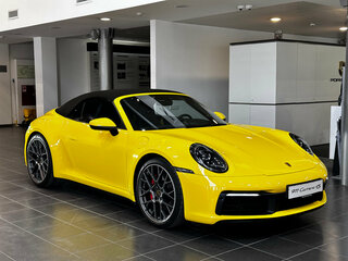 2021 Porsche 911 Carrera 4S VIII (992), жёлтый, 12980000 рублей, вид 2