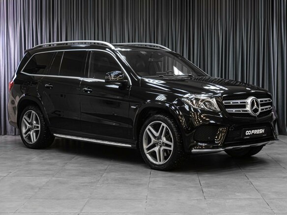 2018 Mercedes-Benz GLS 400 I (X166), чёрный, 5099000 рублей