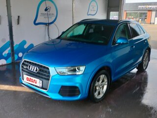 2016 Audi Q3 I (8U) Рестайлинг, голубой, 2100000 рублей, вид 2