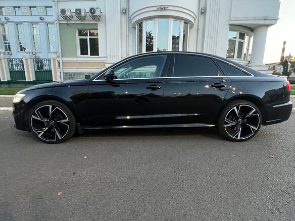 2015 Audi A6 IV (C7) Рестайлинг, чёрный, 1650000 рублей - вид 7