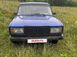 1995 Lada (ВАЗ) 2107, синий, 85000 рублей, вид 1