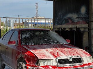 2008 Skoda Octavia I (A4) Рестайлинг, красный, 250000 рублей, вид 4