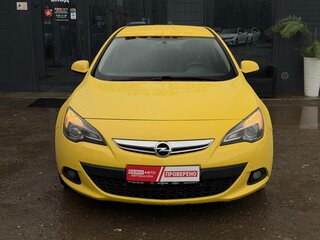 2013 Opel Astra GTC J Рестайлинг, жёлтый, 780000 рублей, вид 4
