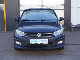 2018 Volkswagen Polo V Рестайлинг, серый, 870000 рублей, вид 2