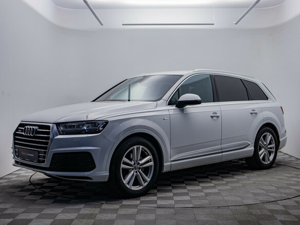 2015 Audi Q7 II (4M), белый