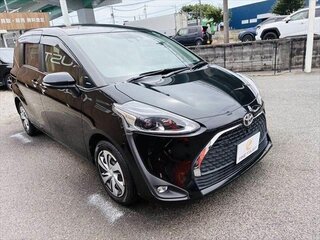 2019 Toyota Sienta II Рестайлинг, чёрный, 1065000 рублей, вид 2