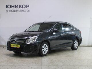 2013 Nissan Almera III (G15), чёрный, 349000 рублей, вид 1