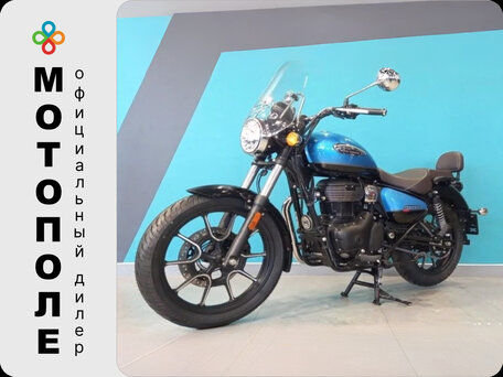 2026 Royal Enfield Meteor, синий, 528000 рублей, вид 1