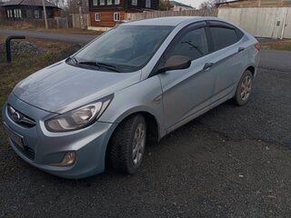 2012 Hyundai Solaris I, голубой, 540000 рублей, вид 1