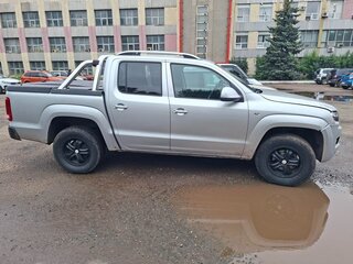 2012 Volkswagen Amarok Double Cab full-time I, серебристый, 1264000 рублей, вид 4