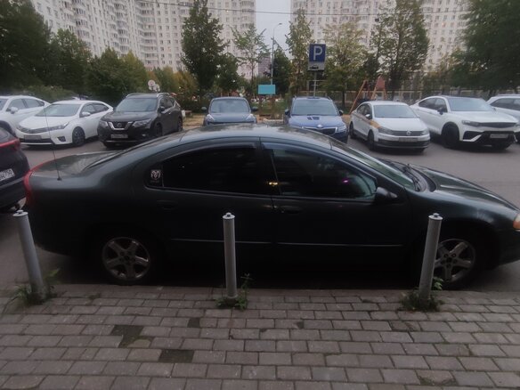 2001 Dodge Intrepid II, зелёный, 200000 рублей - вид 3
