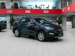 2012 Hyundai Santa Fe III, синий, 1550000 рублей, вид 3
