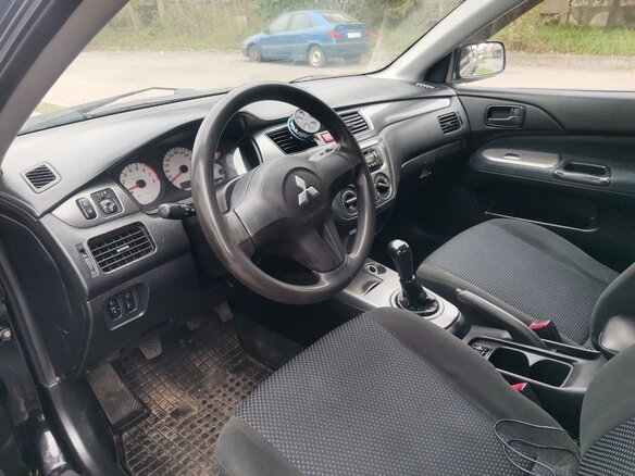 2007 Mitsubishi Lancer IX Рестайлинг, чёрный, 419000 рублей - вид 9
