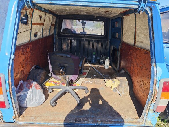 1981 Ford Transit III, голубой, 200000 рублей - вид 7