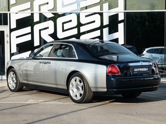 2013 Rolls-Royce Ghost I (Series I), синий - вид 1
