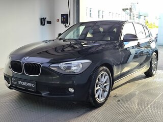 2012 BMW 1 серии 116i II (F20/F21), чёрный, 1219000 рублей, вид 1