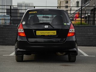 2007 Honda Jazz I Рестайлинг, чёрный, 560000 рублей, вид 4