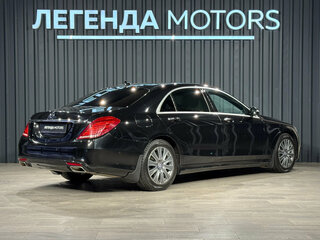 2014 Mercedes-Benz S-Класс 400 Long VI (W222, C217), чёрный, 3000000 рублей, вид 4