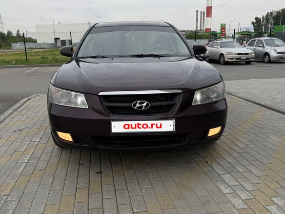 2006 Hyundai Sonata V (NF), пурпурный, 500000 рублей - вид 5