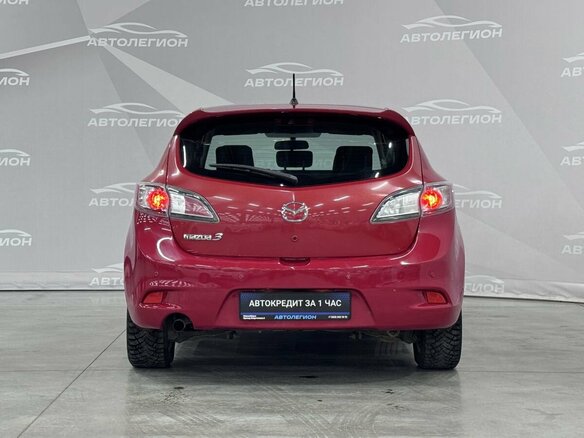 2012 Mazda 3 II (BL) Рестайлинг, красный, 1175000 рублей - вид 3