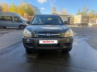 2008 Hyundai Tucson I, зелёный, 750000 рублей, вид 2