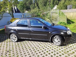 2013 Renault Logan I Рестайлинг, чёрный, 520000 рублей, вид 2