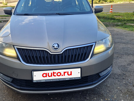 2018 Skoda Rapid I Рестайлинг, бежевый, 1465000 рублей, вид 2