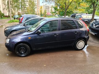 2008 Lada (ВАЗ) Kalina I, фиолетовый, 189000 рублей, вид 3