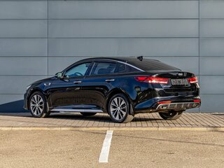 2016 Kia Optima IV, чёрный, 1745000 рублей, вид 4