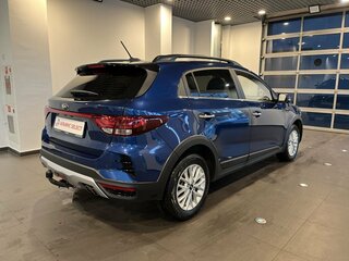 2021 Kia Rio X IV Рестайлинг, синий, 1610000 рублей, вид 3