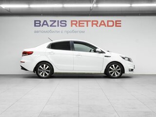 2015 Kia Rio 6-speed III, белый, 1159000 рублей, вид 4