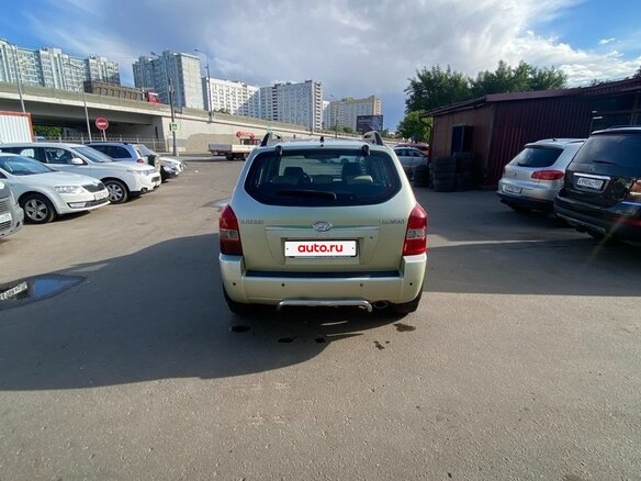 2005 Hyundai Tucson I, золотистый, 650000 рублей - вид 5