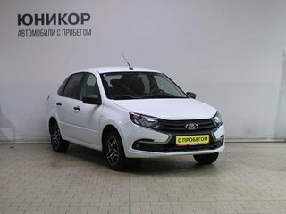 2018 Lada (ВАЗ) Granta I Рестайлинг, белый, 389000 рублей, вид 3