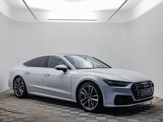 2021 Audi A7 55 TFSI II (4K), белый, 5490000 рублей, вид 3
