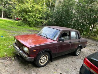 2006 Lada (ВАЗ) 2107, пурпурный, 58000 рублей, вид 1